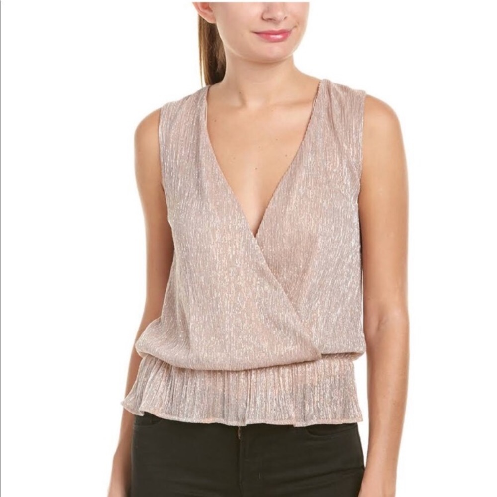 Anine Bing XS Beautiful Rose Gold Top